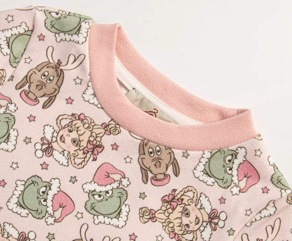Mean one pink pyjamas