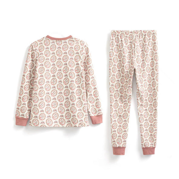 Pink kitty adult pyjamas