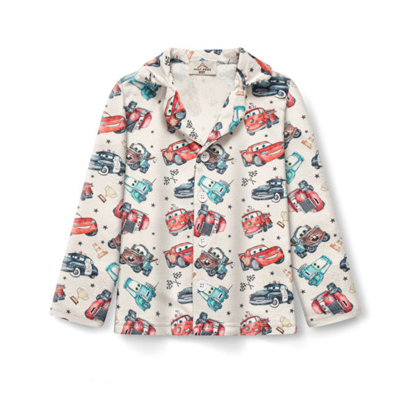Car friends buttoned pyjamas