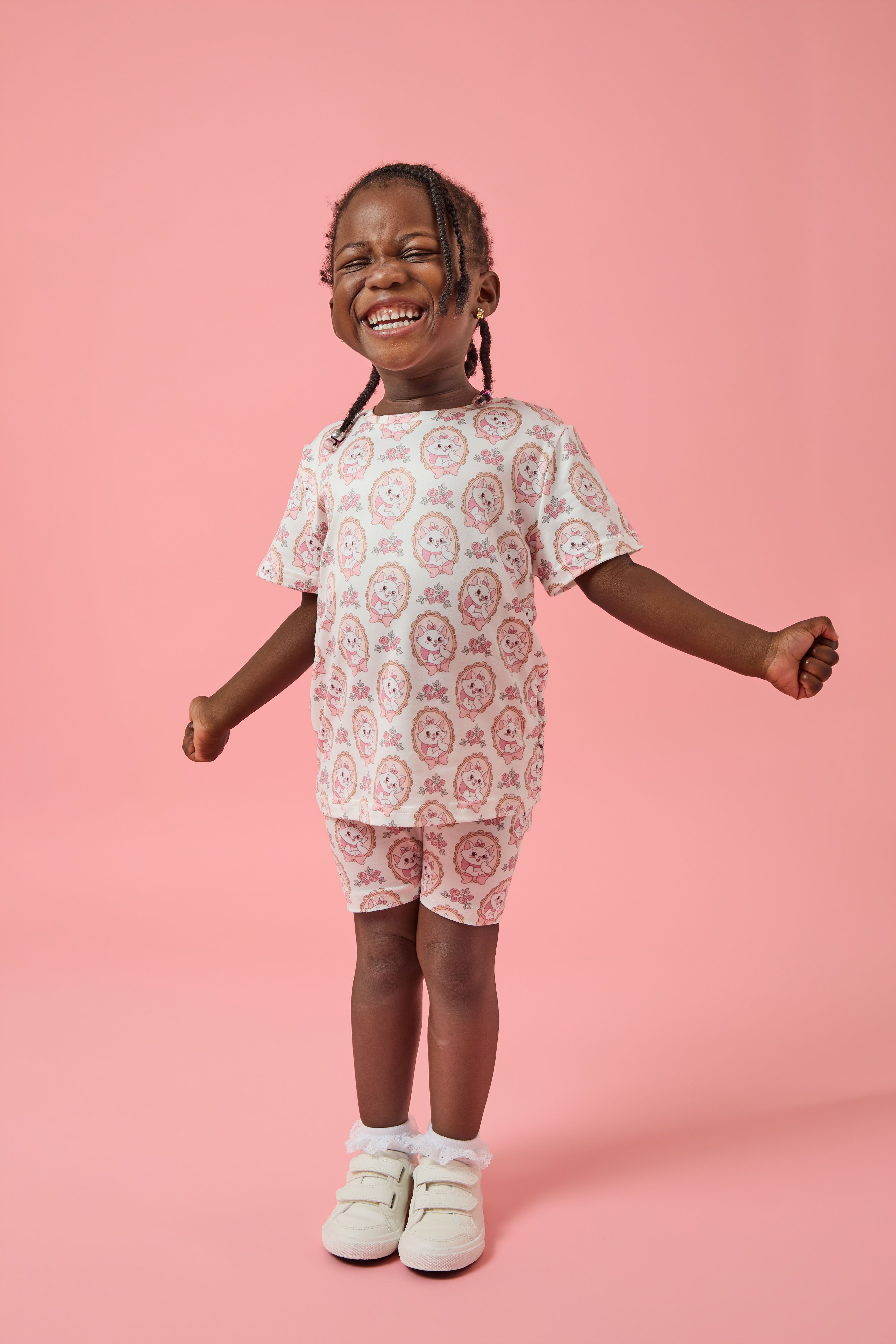 Pink kitty cycle set