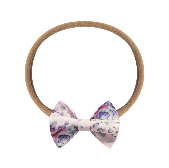 Lilac peony hair accessory