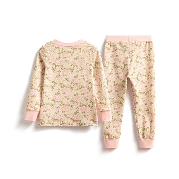 Floral ivory pyjamas