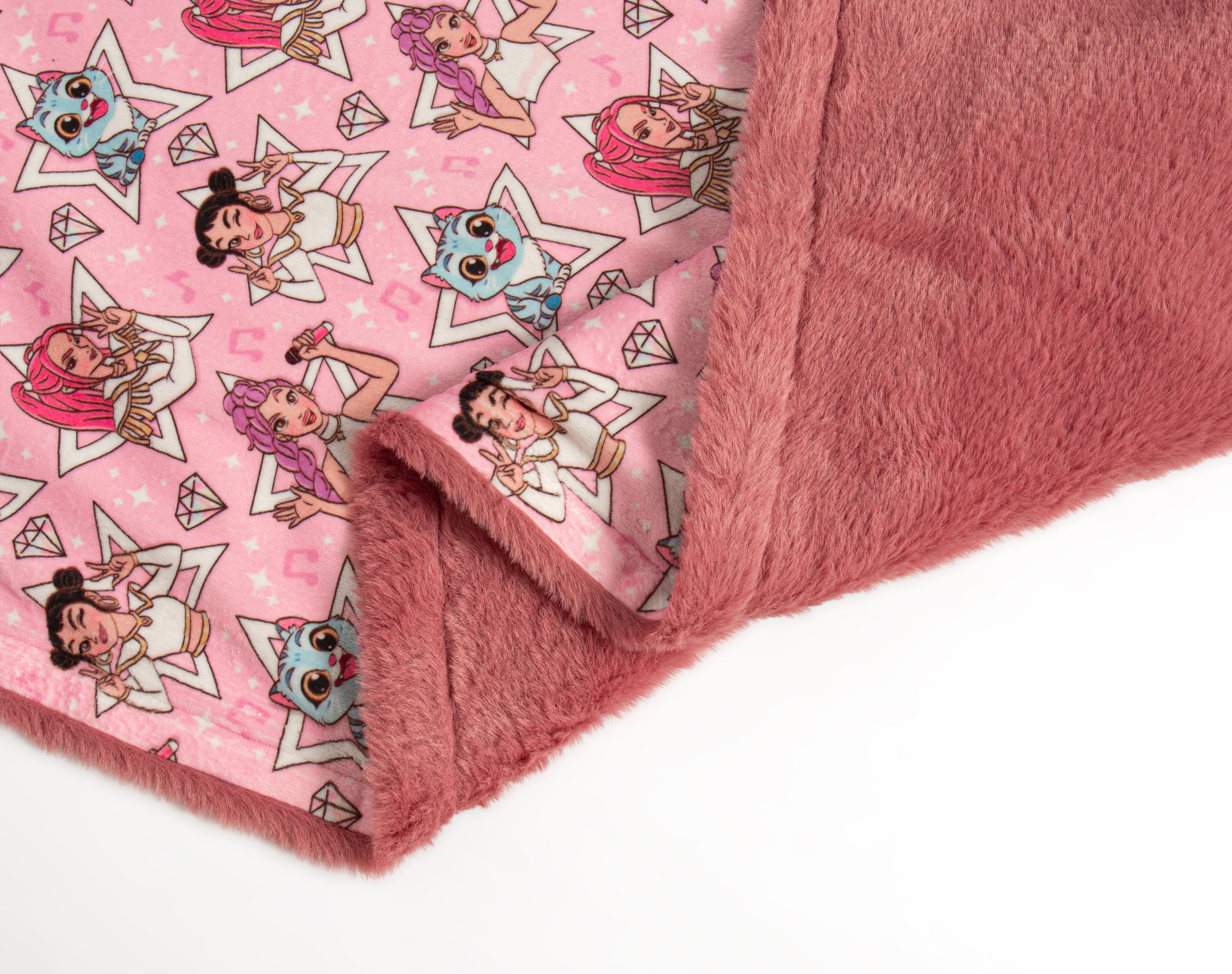 Girl hunter blanket