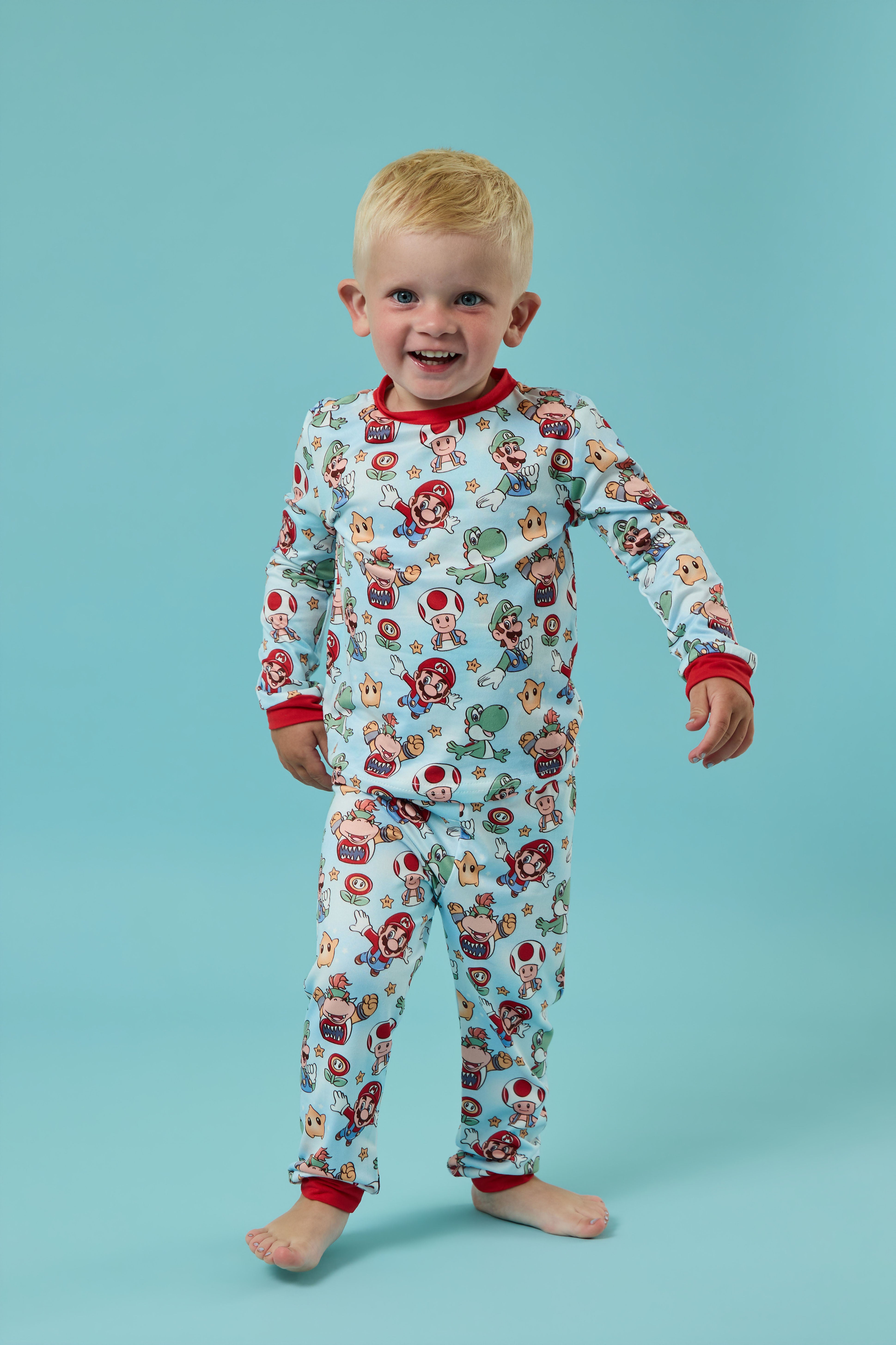 Red cap gamer pyjamas