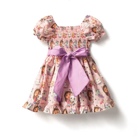 Dollhouse tie back dress