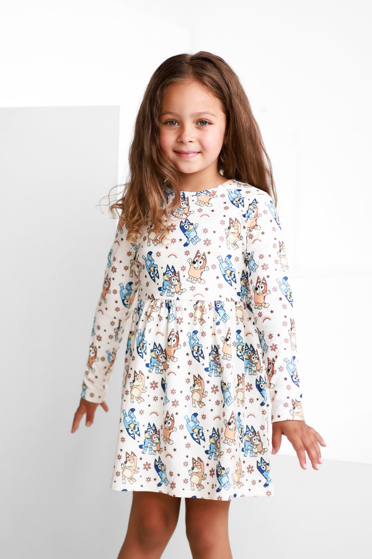 Blue dog essential dress