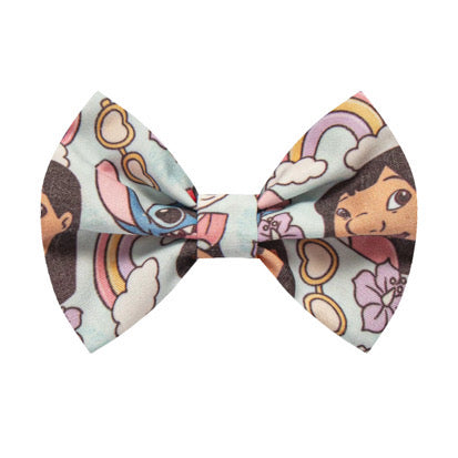Blue rainbow Ohana hair accessory