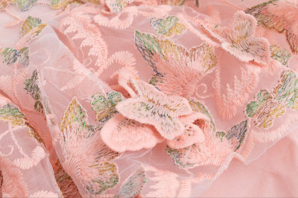 Butterfly kisses romper (pink)