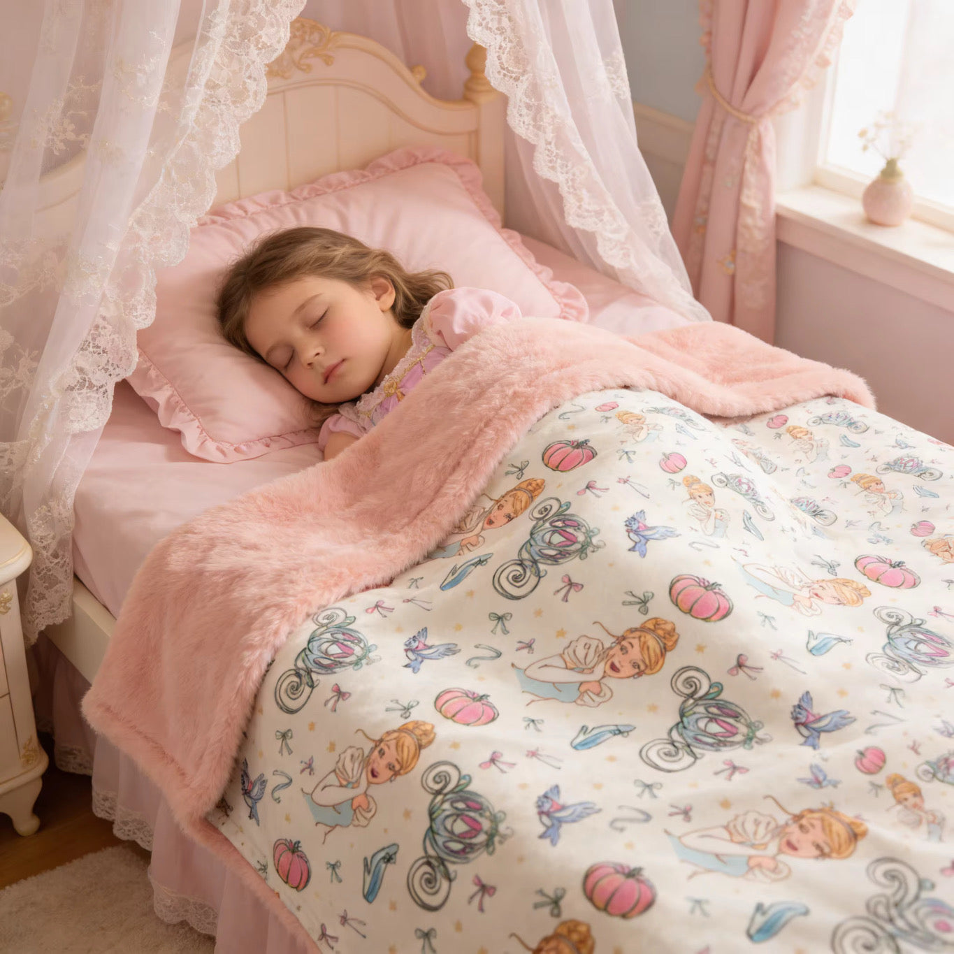 Glass slipper blanket