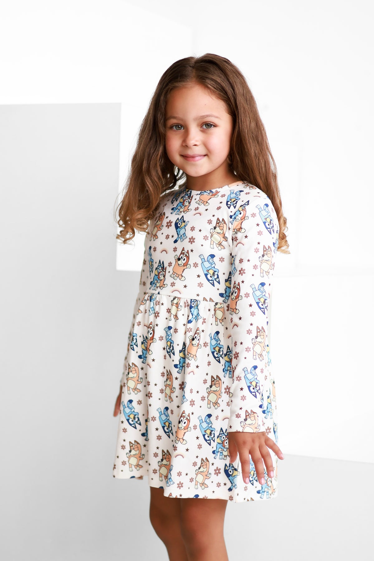 Blue dog essential dress