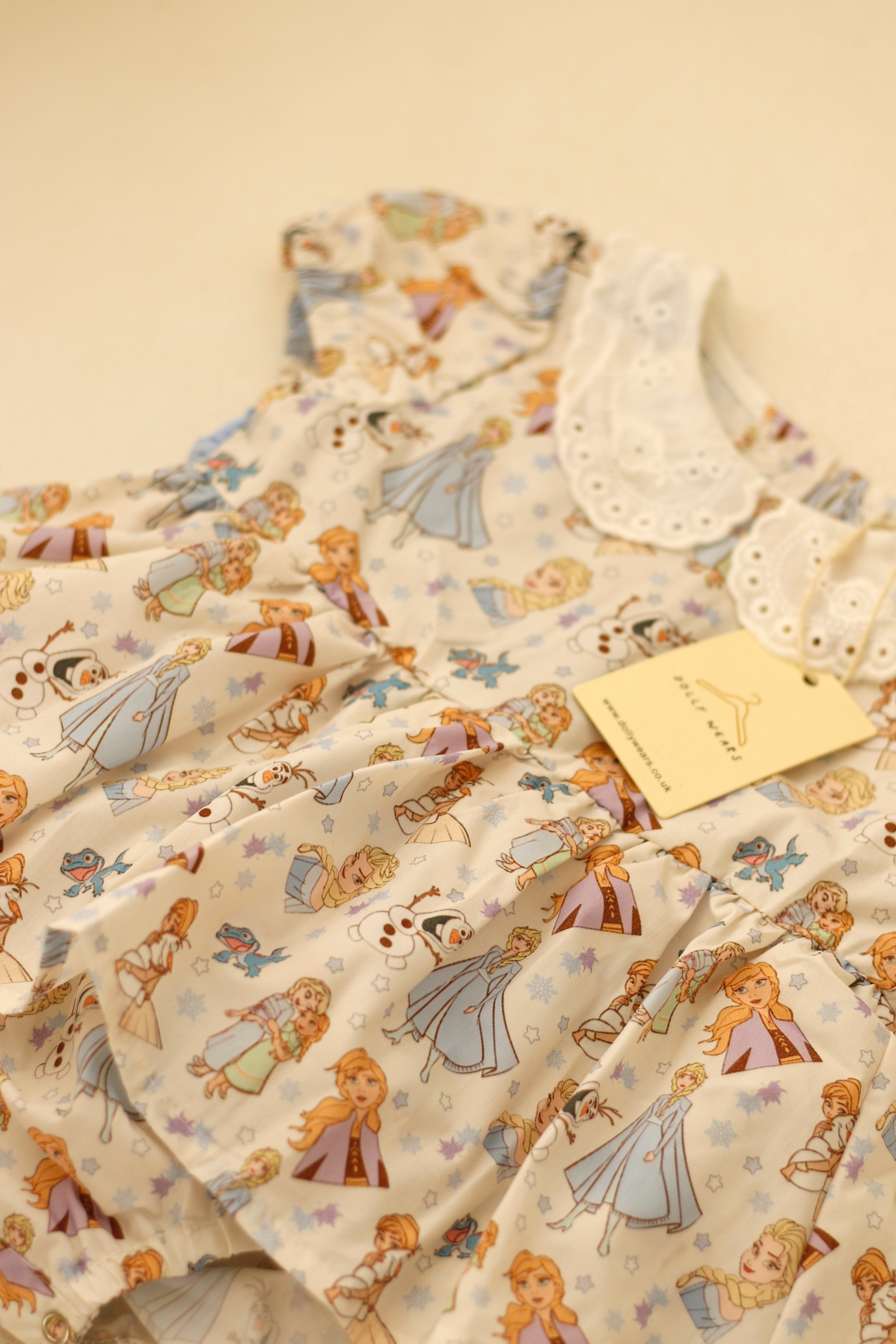 Let it go tie back romper