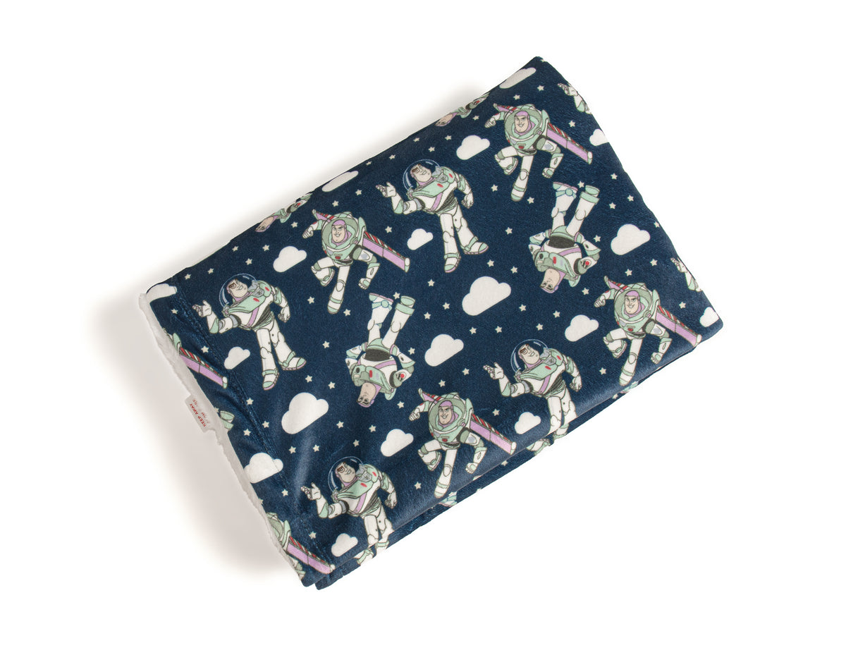 To infinity fleece lined blanket