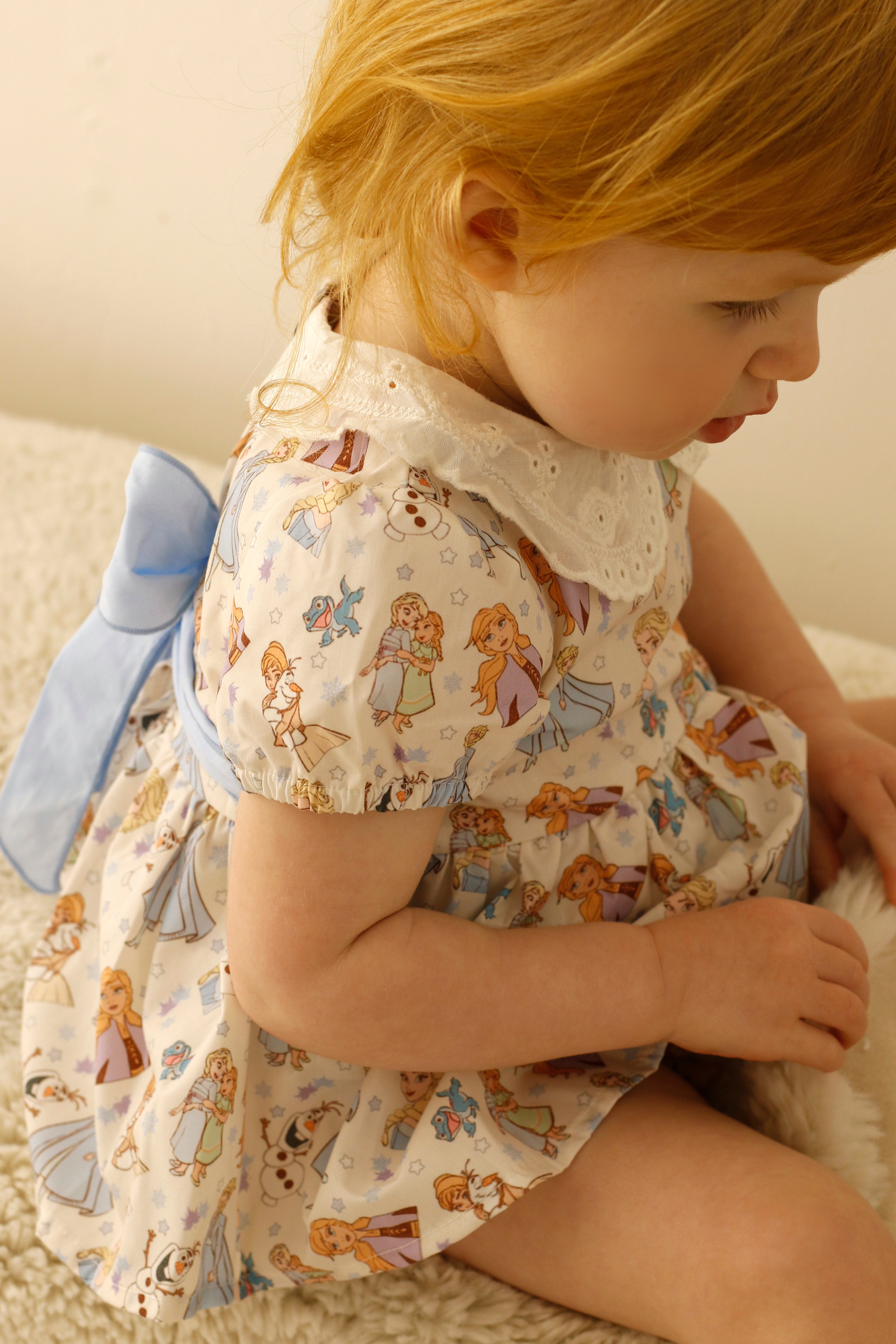 Let it go tie back romper