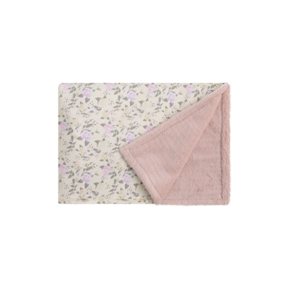 Lemon floral blanket