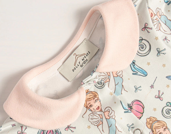 Glass slipper sleepsuit