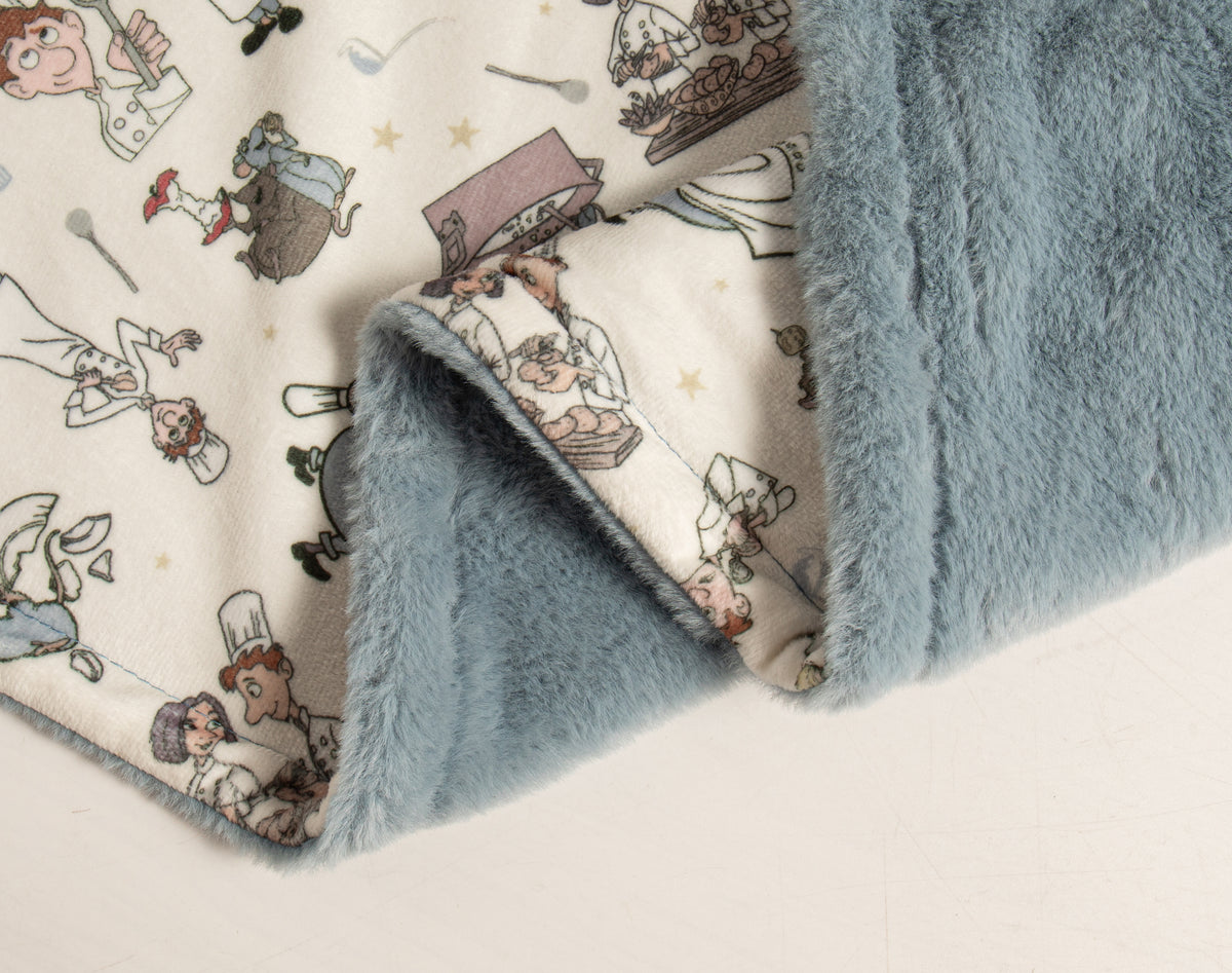 Anyone can cook fleece lined blanket