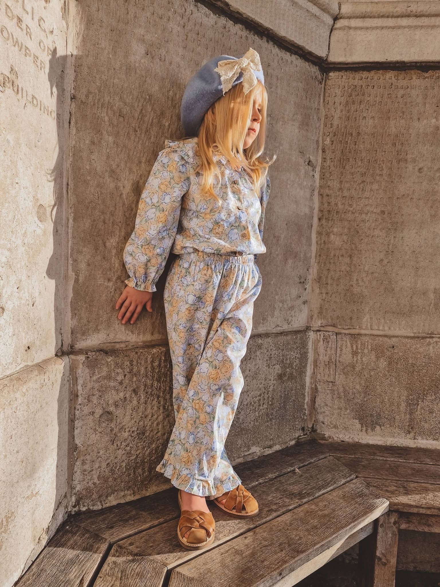 Tulip fields two piece set