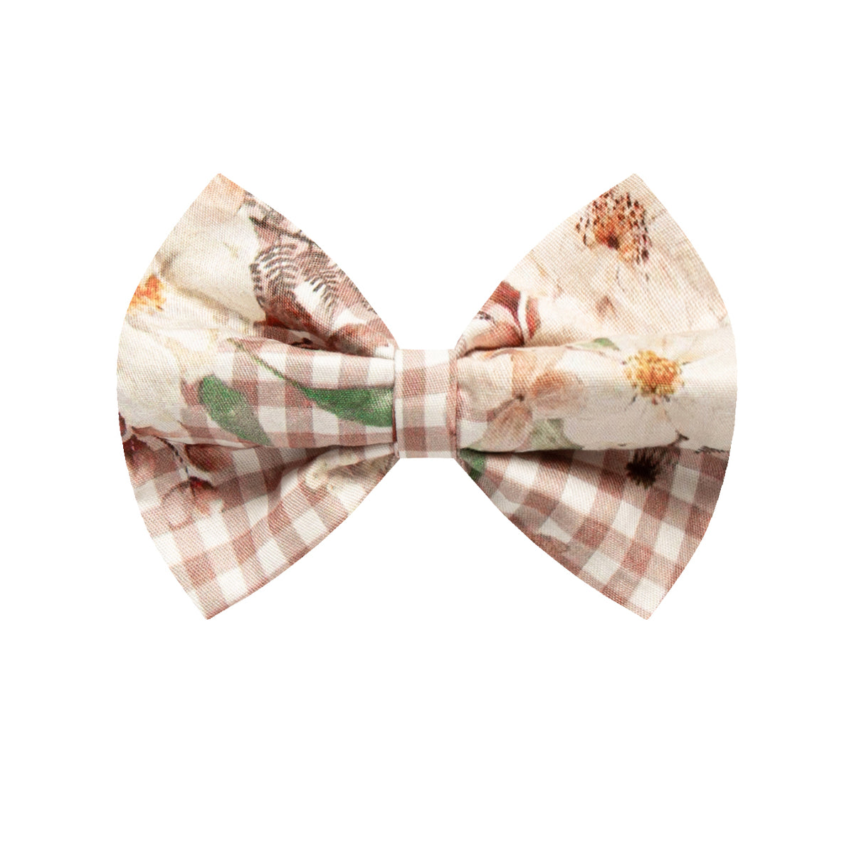 Gingham fields hair accessory