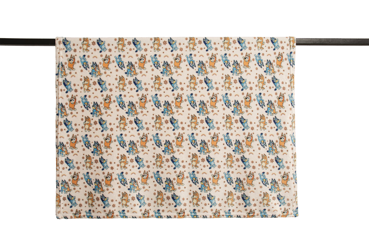 Blue dog blanket