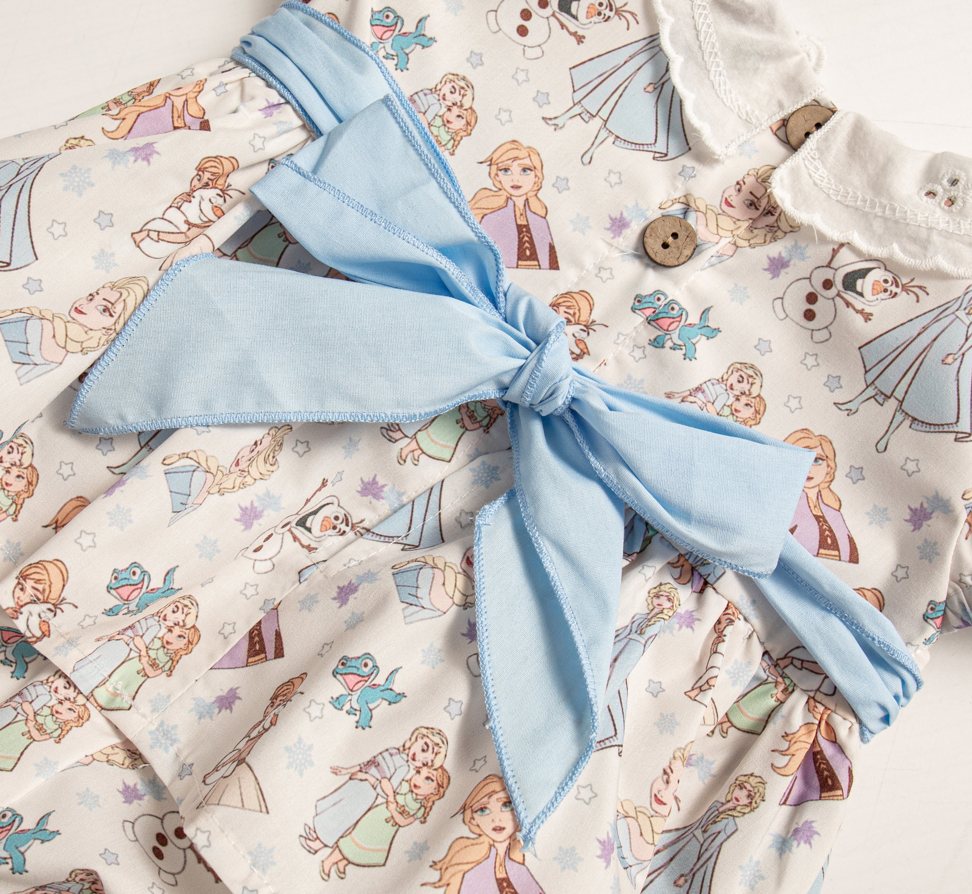 Let it go tie back romper