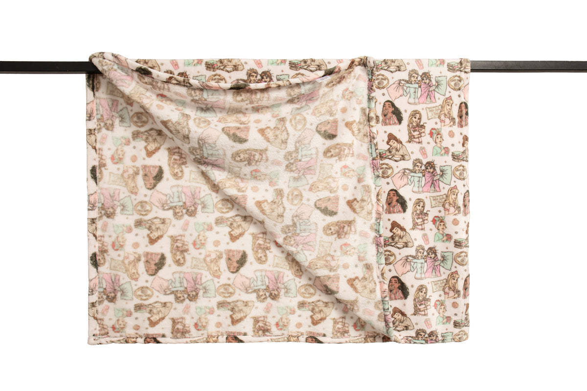Princess sleepover blanket