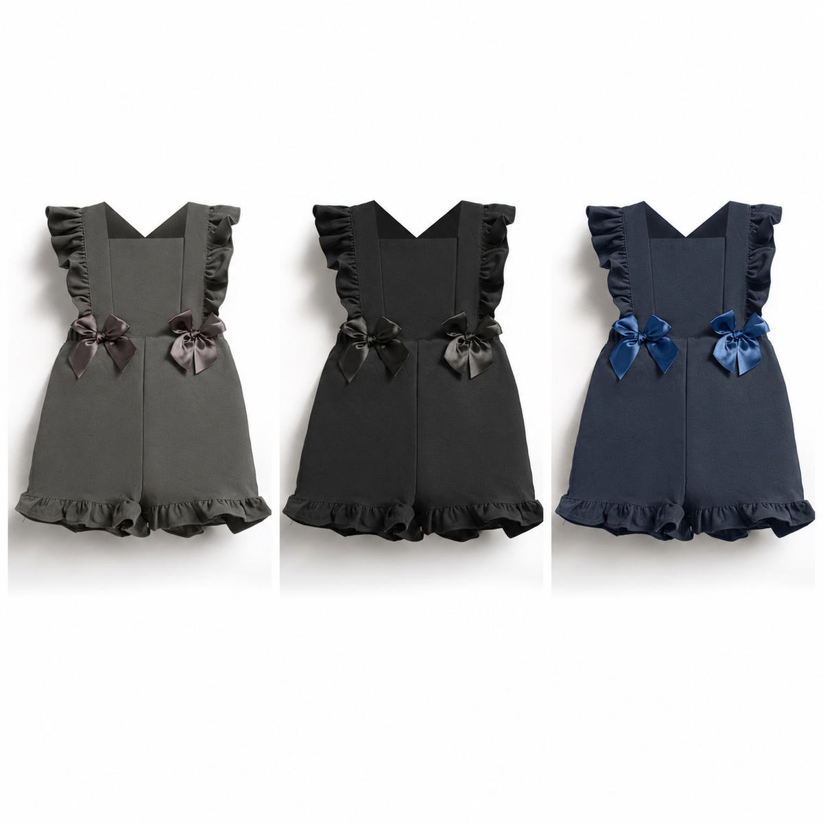 School bow playsuit