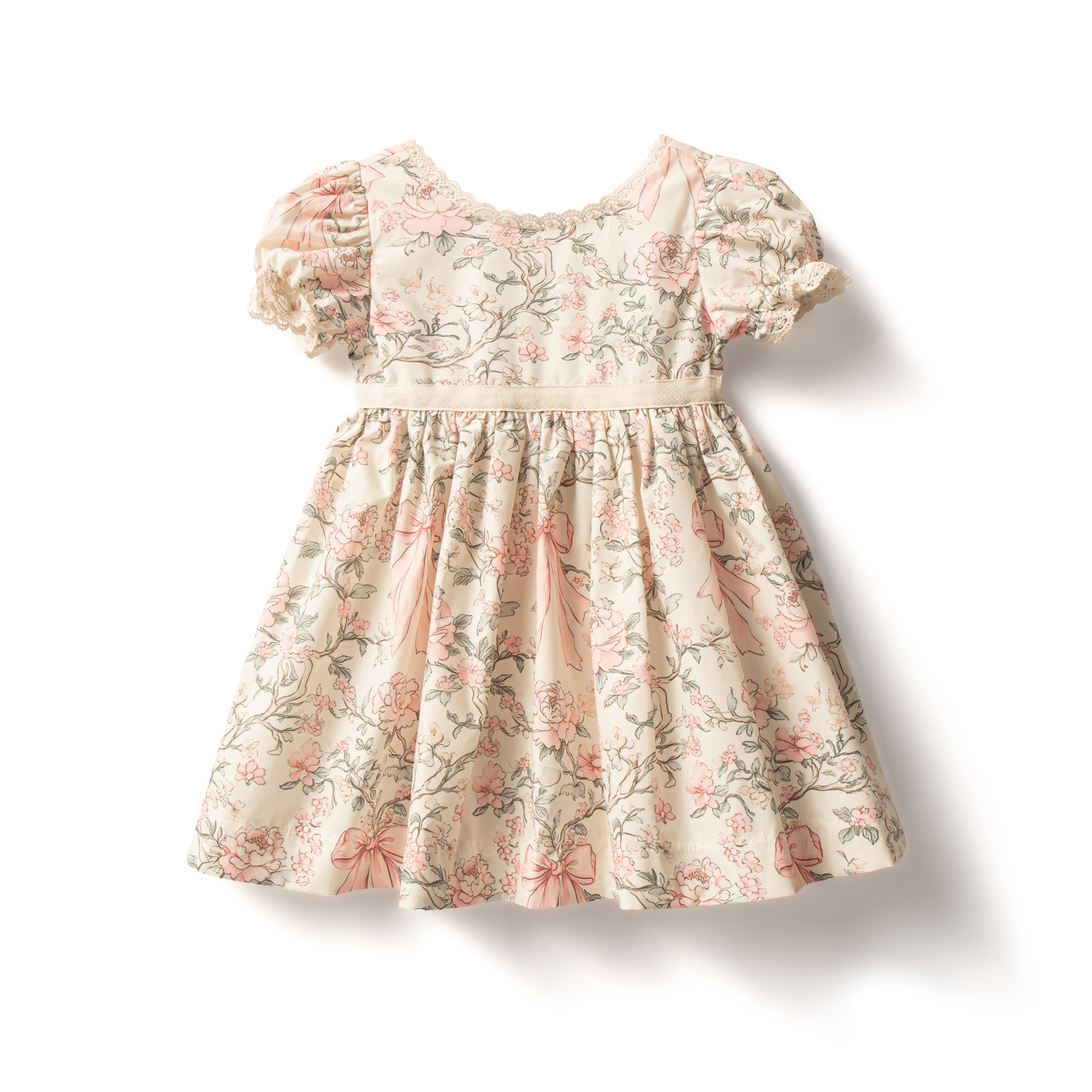 Vintage bow garden dress