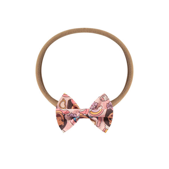 Pink rainbow Ohana hair accessory
