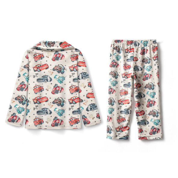 Car friends buttoned pyjamas