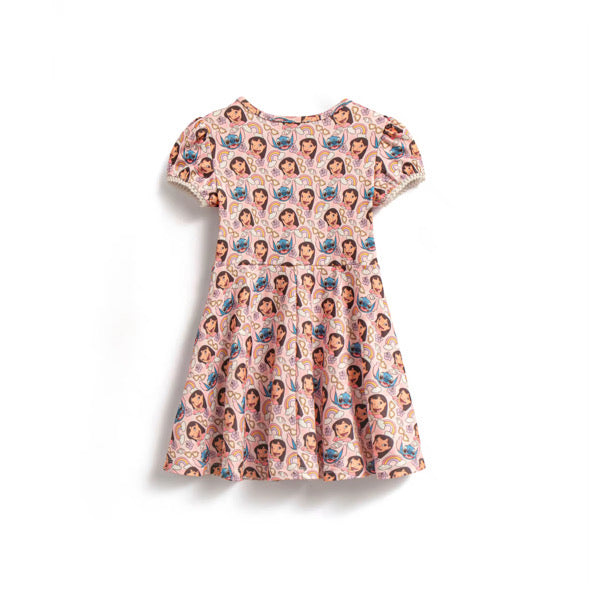 Pink rainbow Ohana essential dress