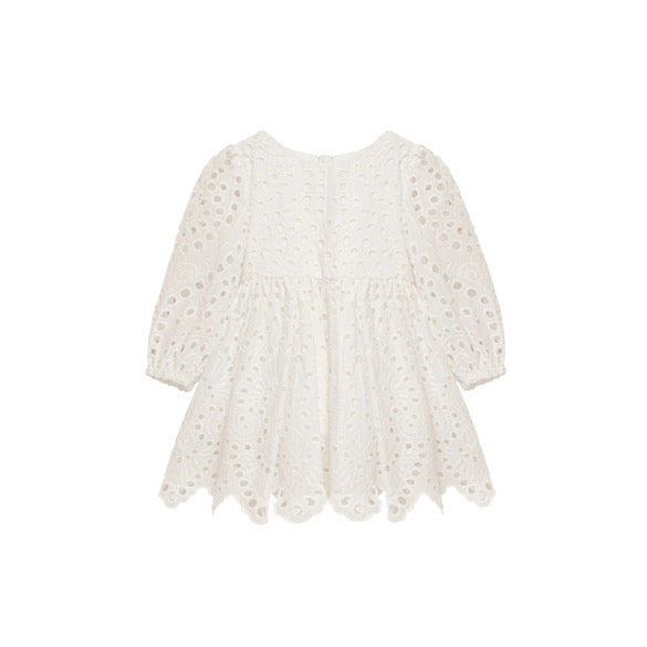 White daise Anglaise dress