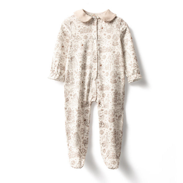 Ocean princess unisex sleepsuit