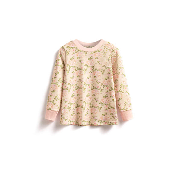 Floral ivory pyjamas