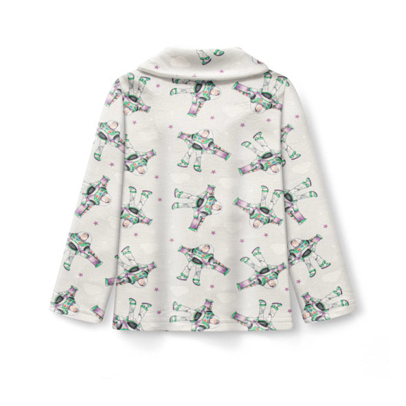 To infinity buttoned pyjamas