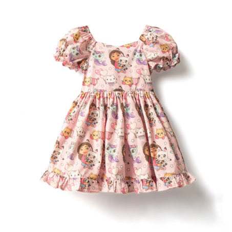 Dollhouse tie back dress