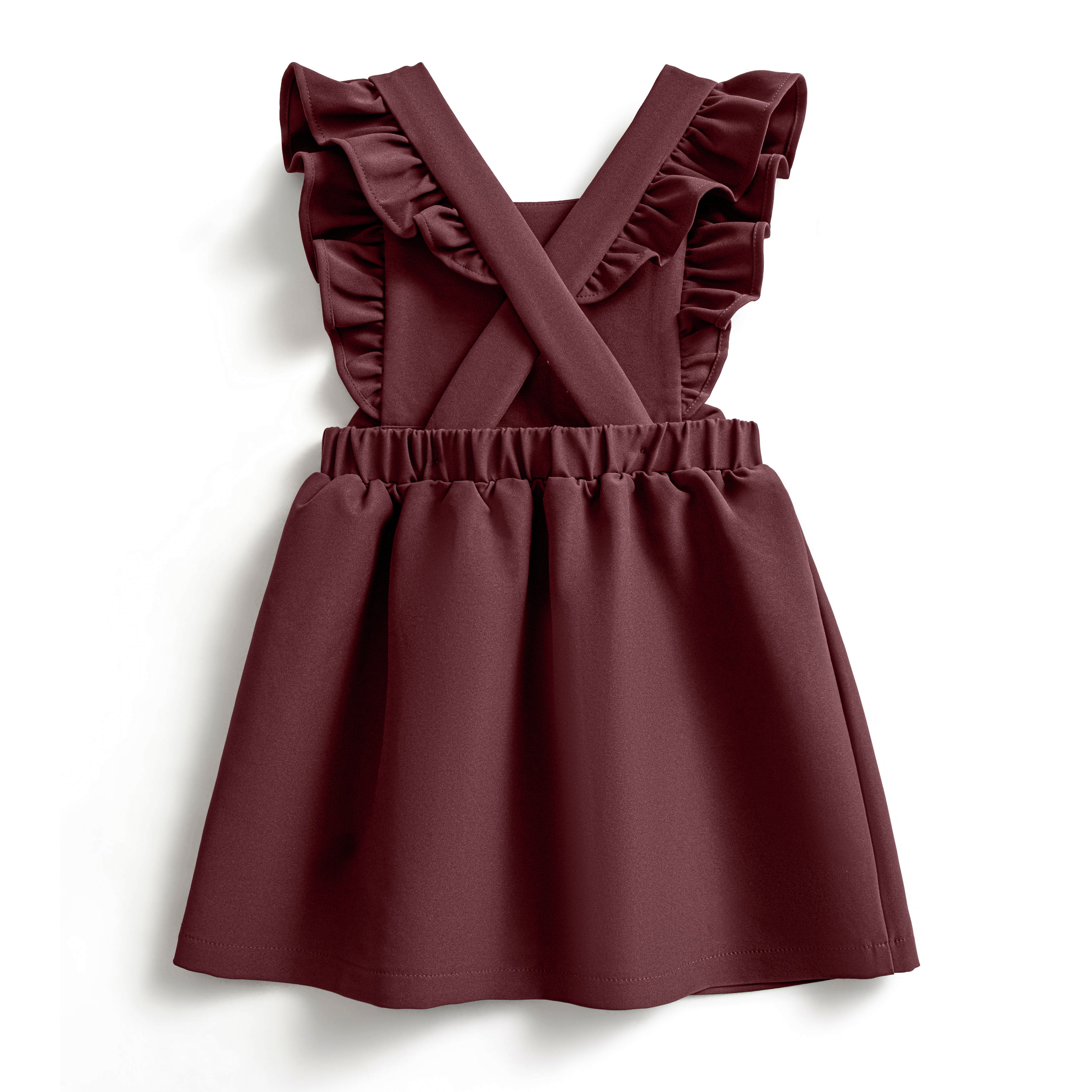 School pinafore bow dress