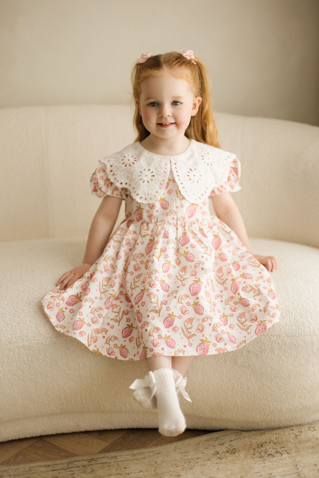 Strawberry bloom dress