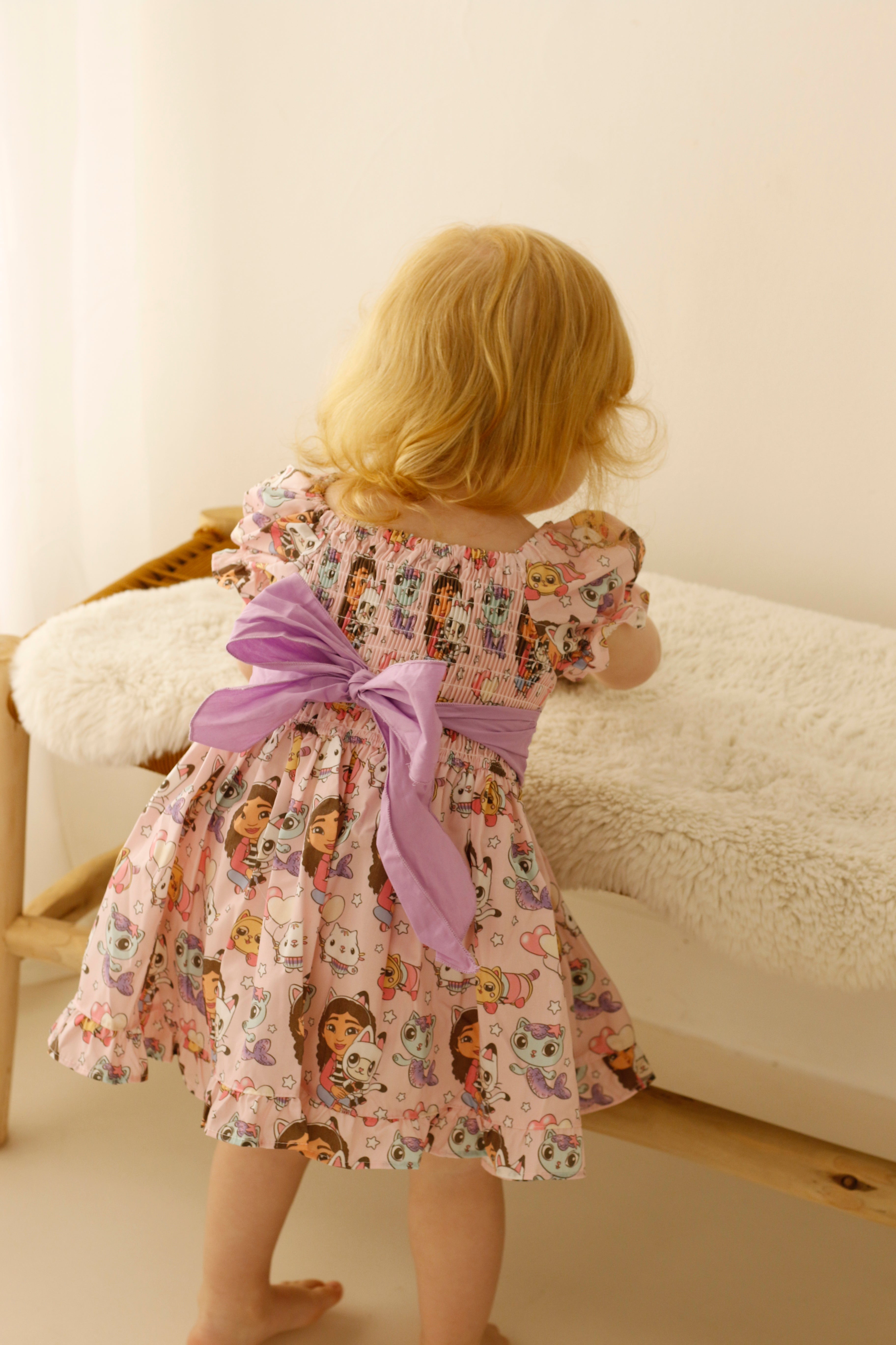 Dollhouse tie back dress