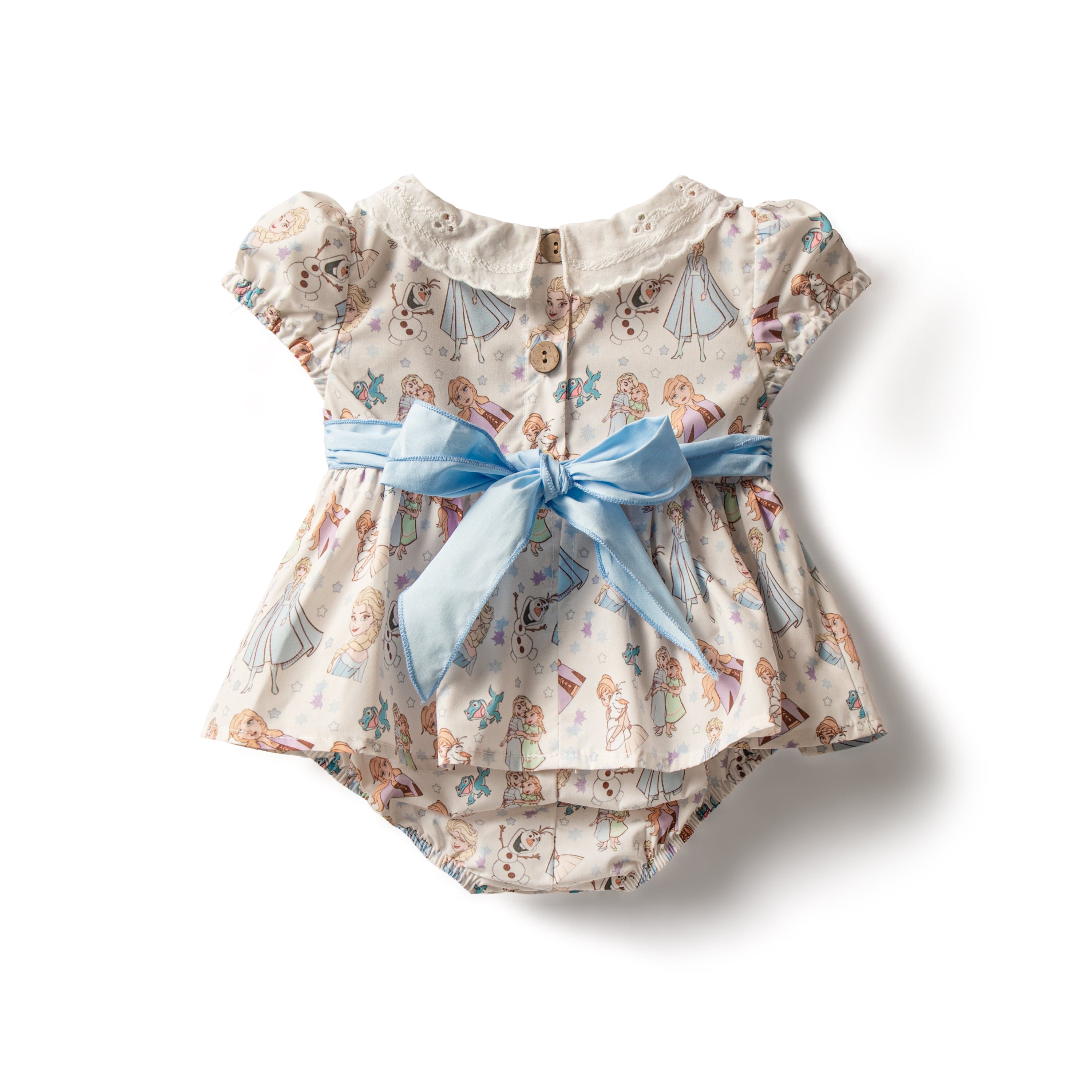 Let it go tie back romper
