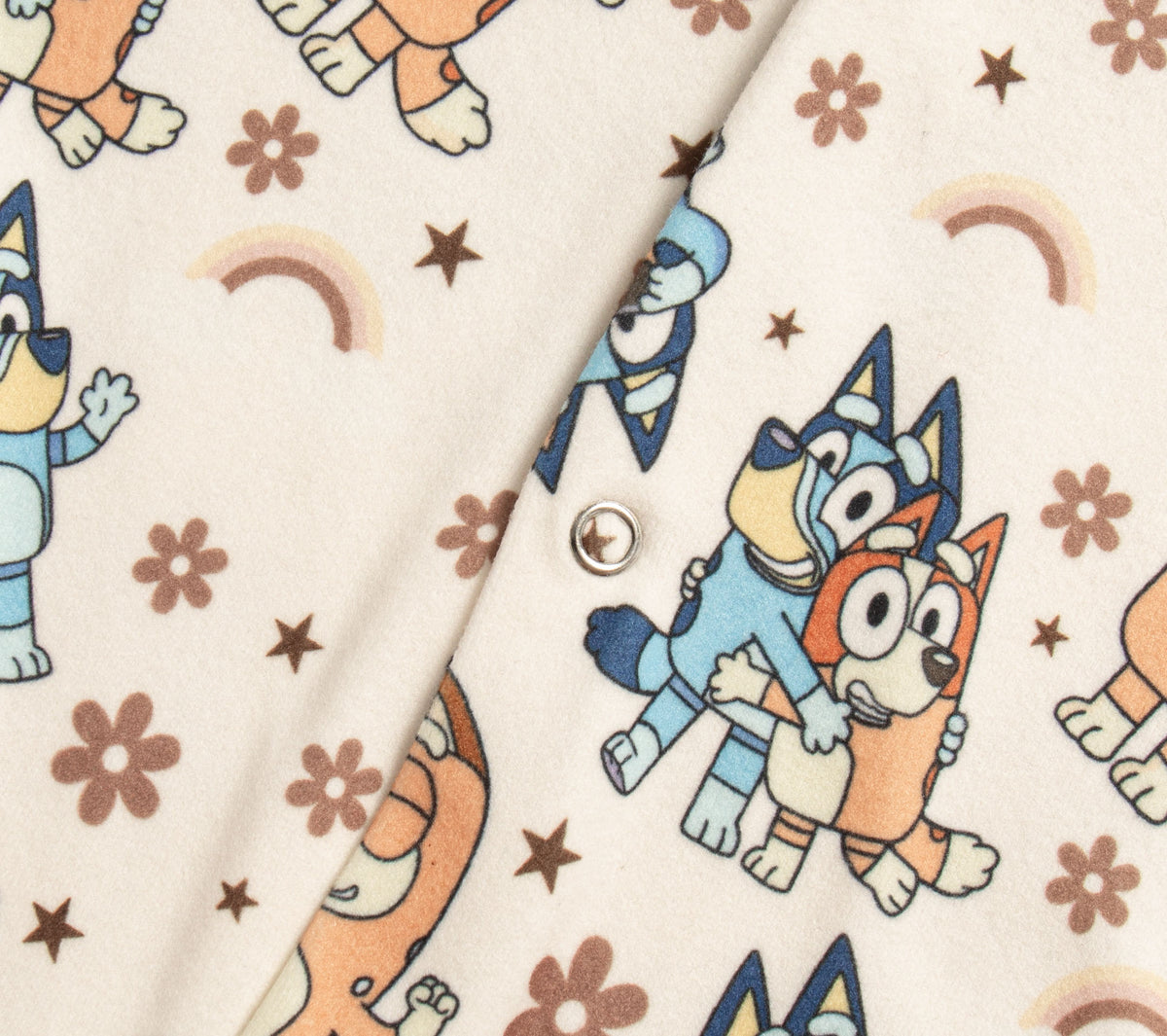 Blue dog sleepsuit