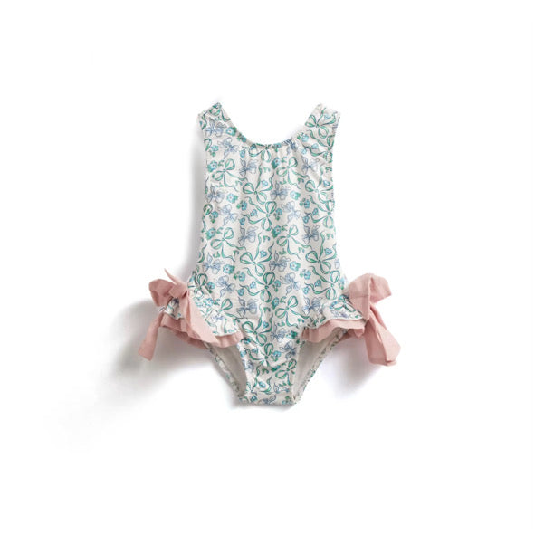 Dainty bows swimsuit UV50