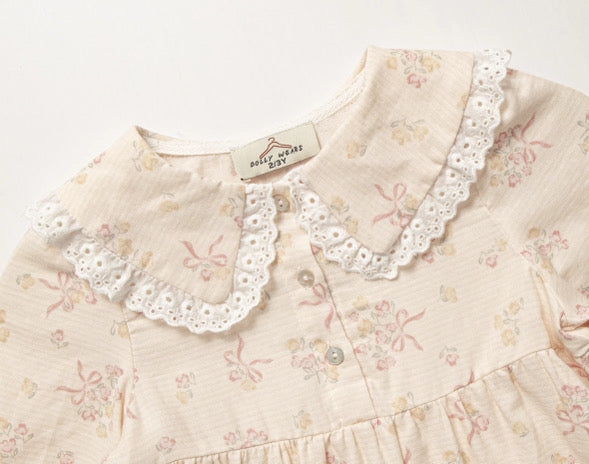 Darling bow lace dress