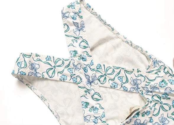 Dainty bows swimsuit UV50