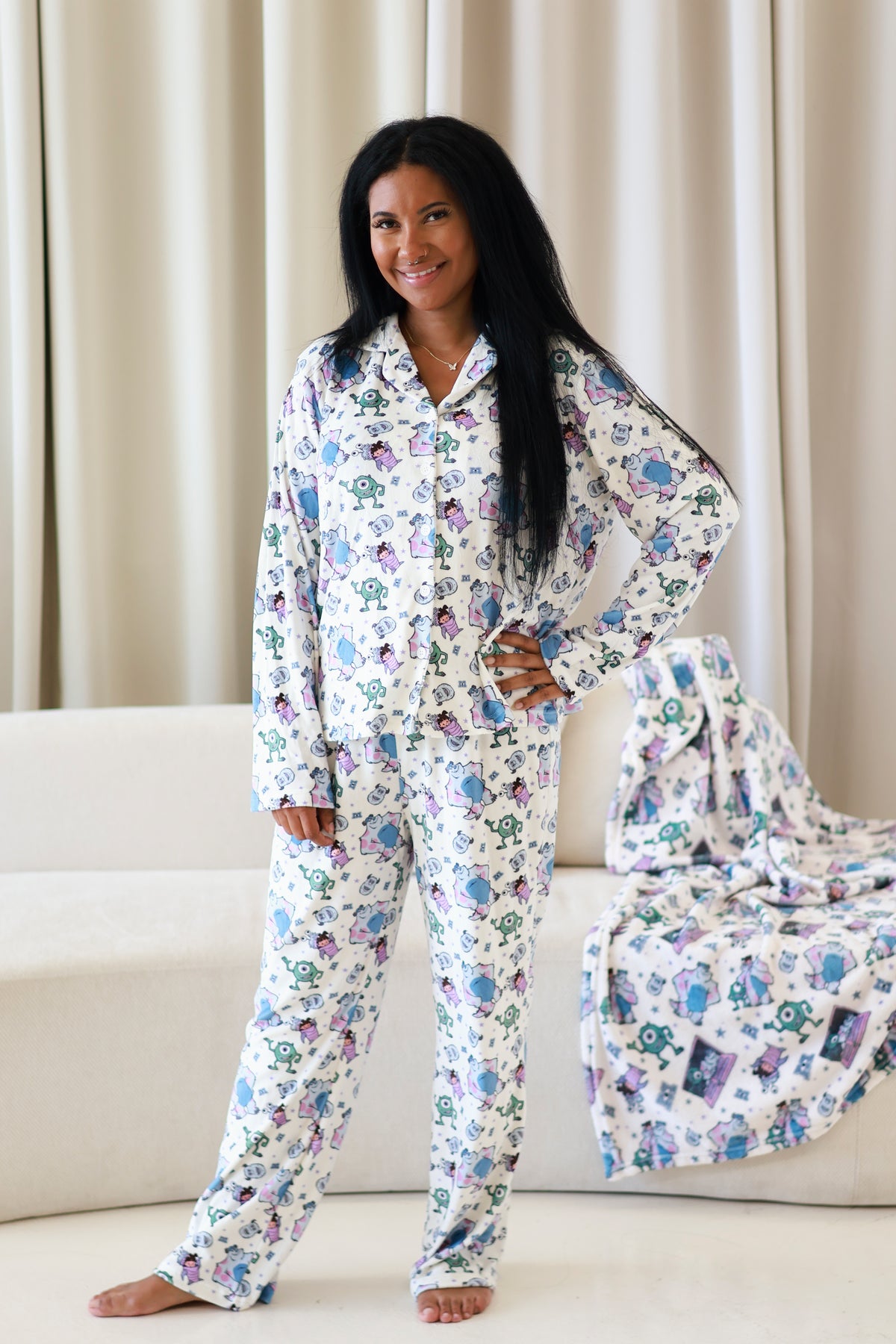 Boo monsters women’s pyjamas