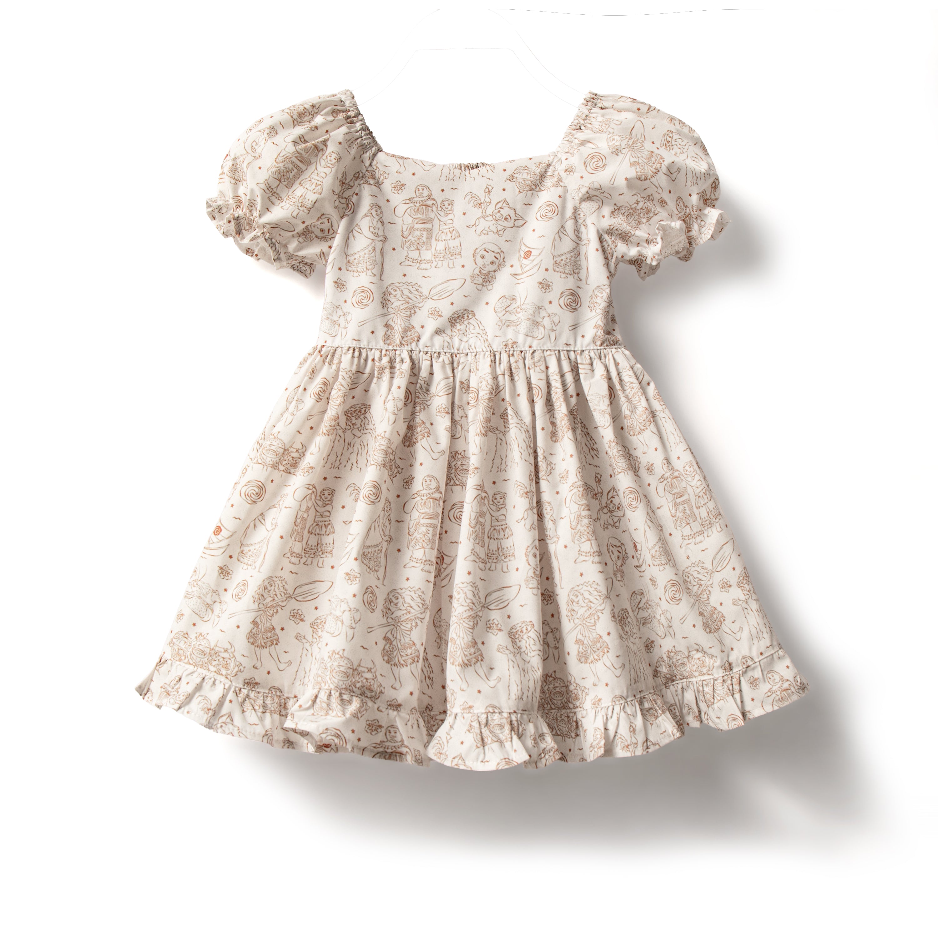 Ocean princess tie back dress