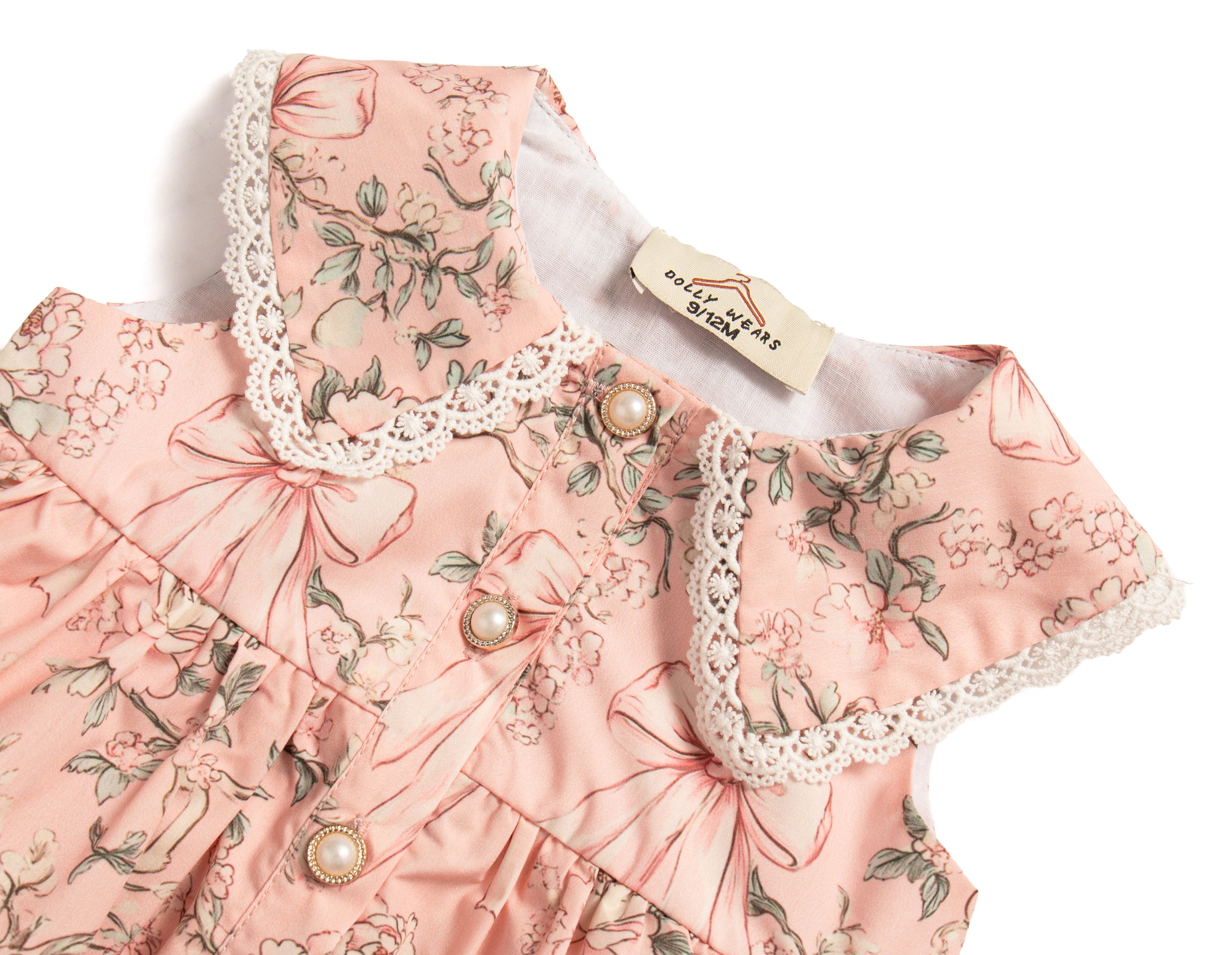 Rose meadow romper