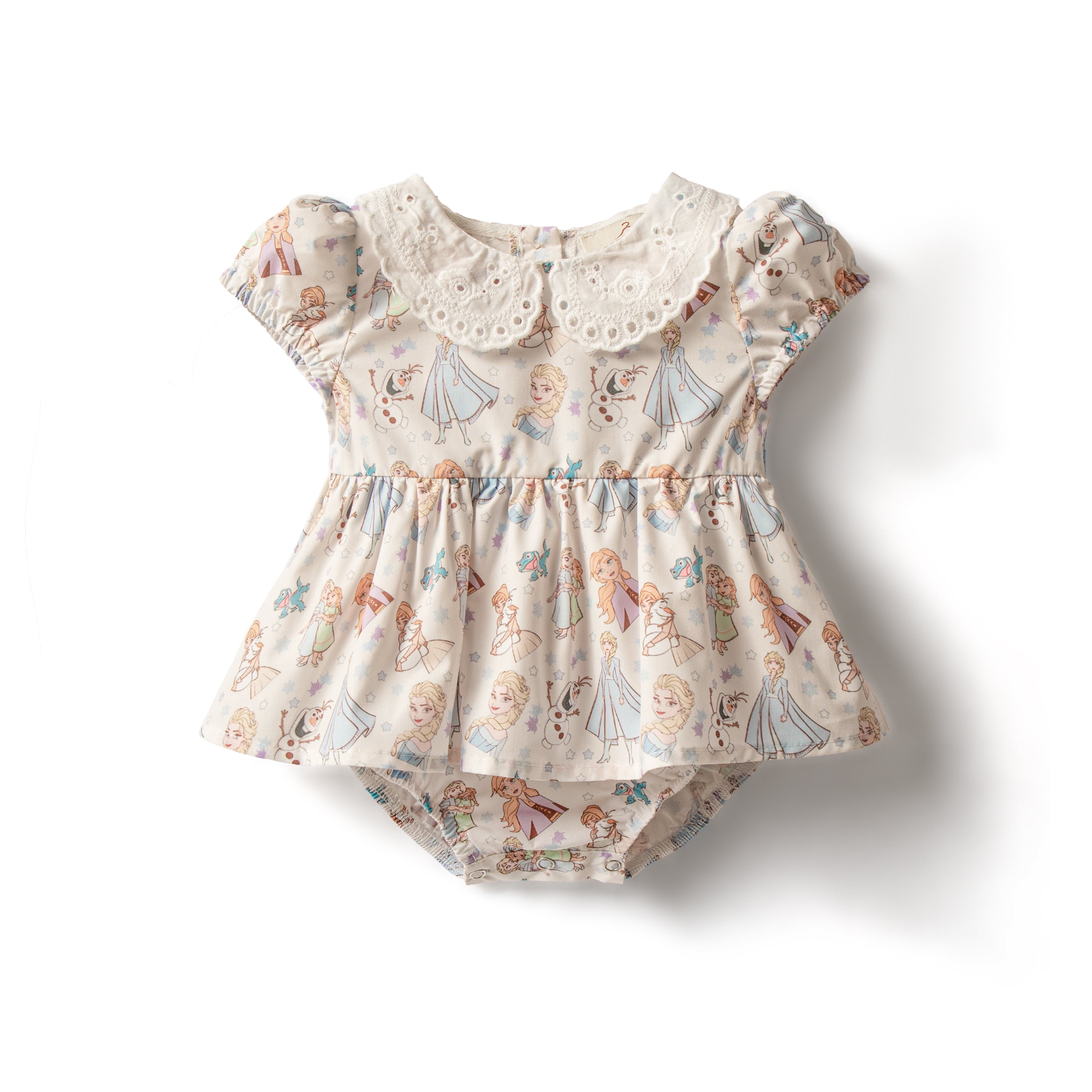 Let it go tie back romper