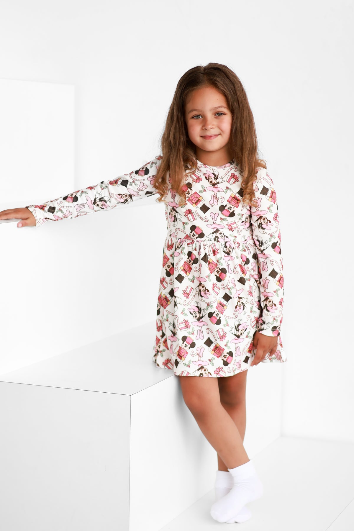 Girl mouse Christmas essential dress