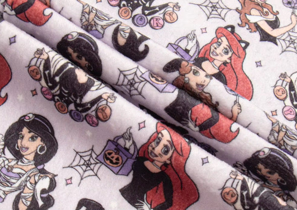 PRE ORDER Halloween girl gang buttoned pyjamas (latest dispatch 20th of October)