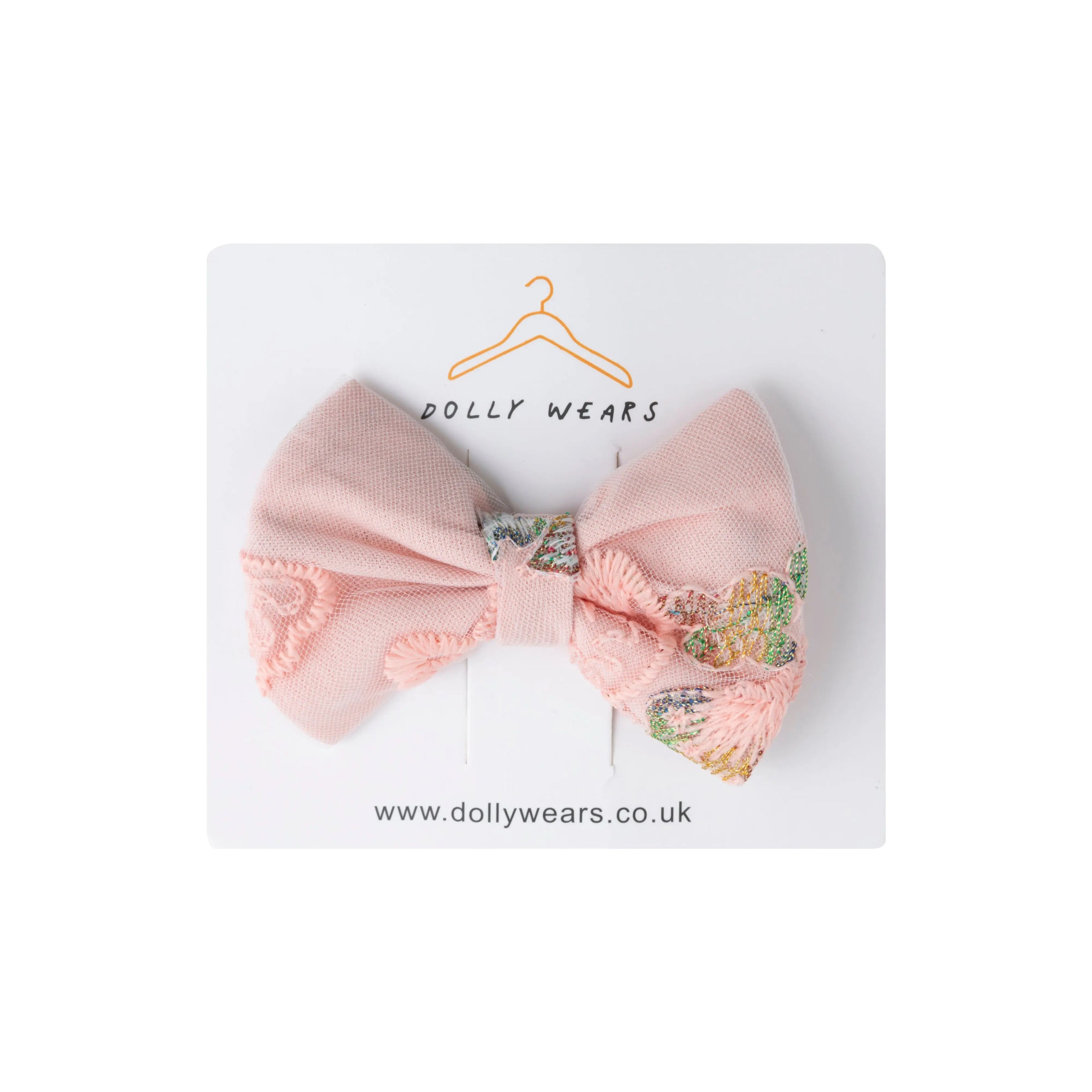 Butterfly kisses hair accessories (pink)